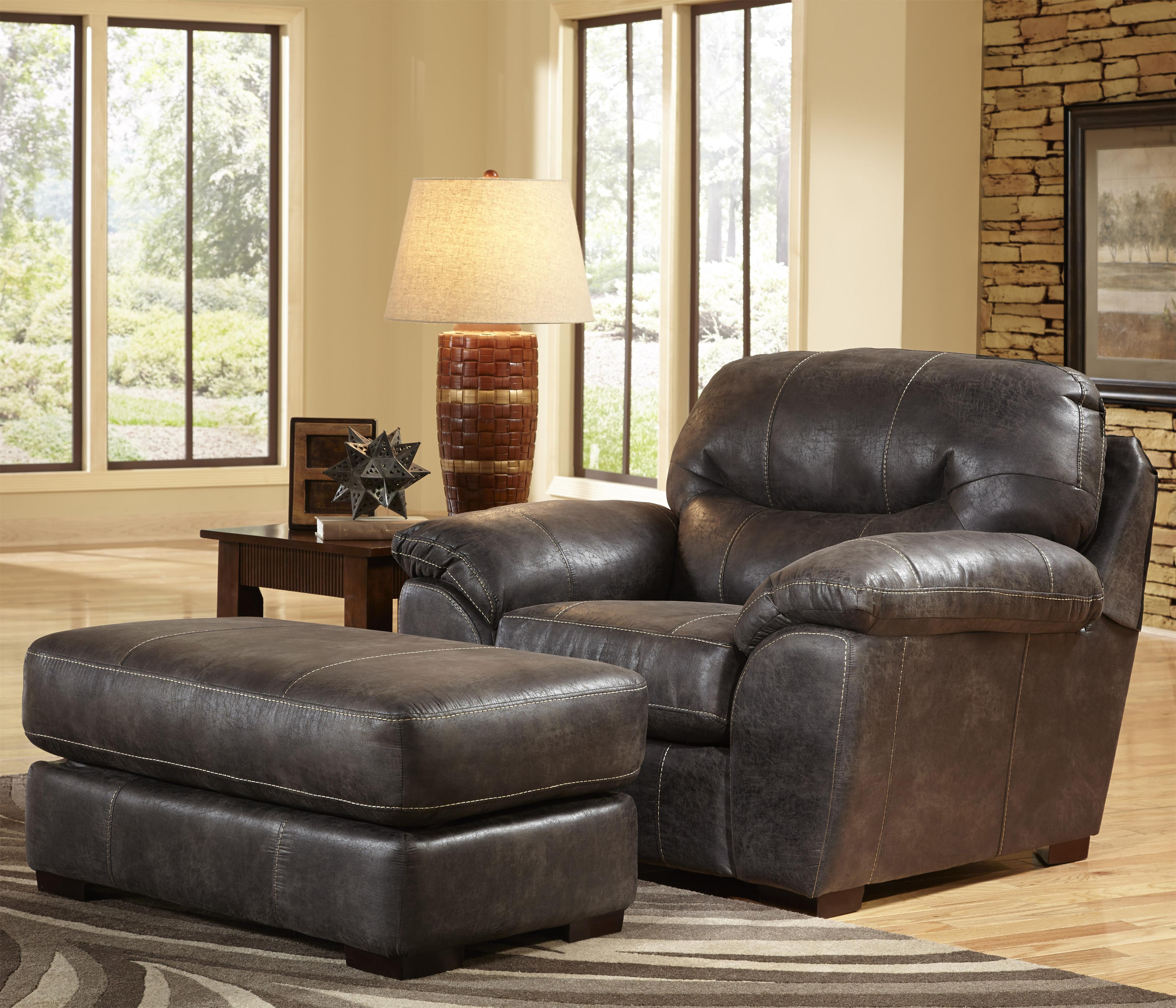 Jackson Furniture Jordan DE212 Ottoman for Living Rooms and Family Rooms Standard Furniture